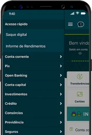 App Sicoob - Contrate diversos serviços sem sair de casa